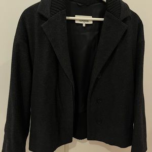 MM6 Maison Margiela black coat